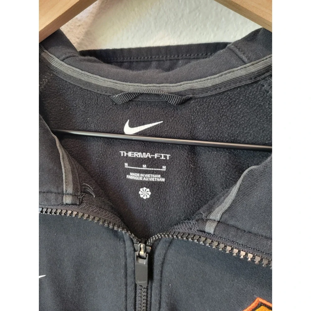 Nike Therma-FIT Full Zip Hoodie Jacket KC‎ Knights Black Athletic Men's Medium